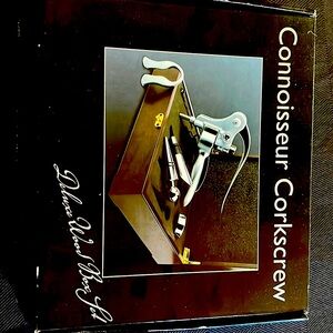 NEW Great gift / Wedding Present - Nice Wood Boxed Wine Opening Kit